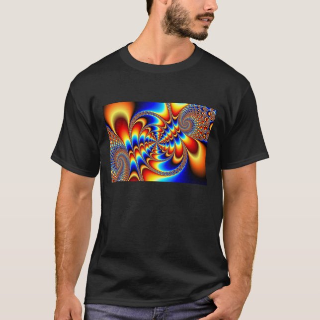 Färgroligt - Fractal T-shirt (Framsida)