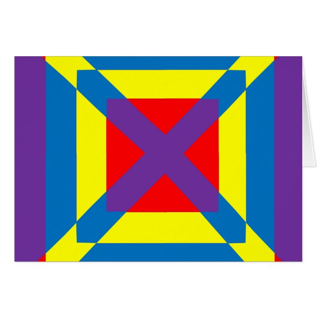 Färgruta Hälsningskort (Framsidan Horizontal)