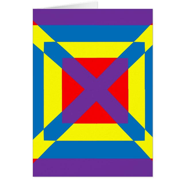 Färgruta Hälsningskort (Framsidan)