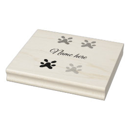 Färgsällskapsdjur med Hund tillsätt namn textdjur Stämpel