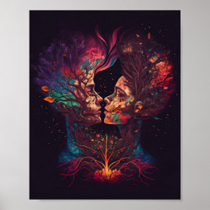 Färgsalm: En rotad känsla och Kärlek Poster