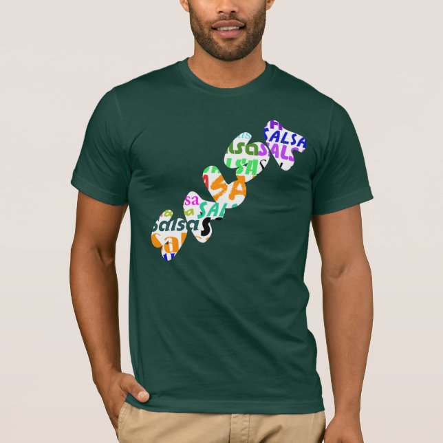Färgsalt T Shirt (Framsida)
