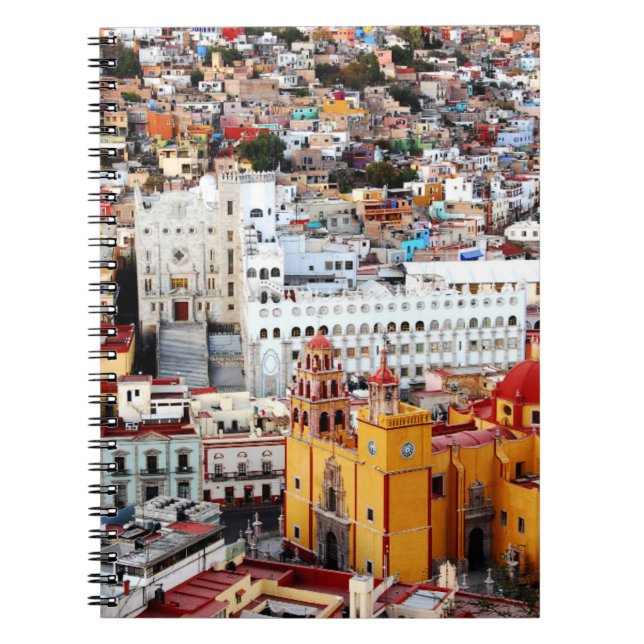 Färgsamling Anteckningsbok Med Spiral (Framsidan)