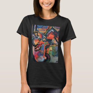 Färgsättning av August Macke, Vintage Art T-shirt