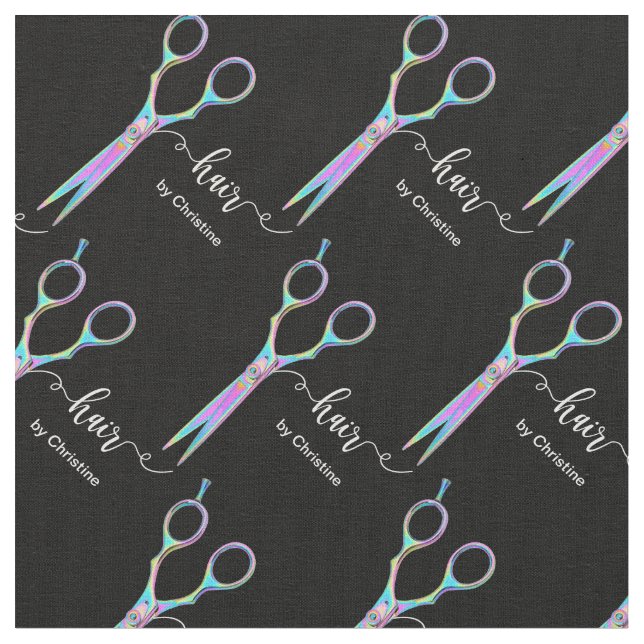 Färgsax mönster tyg (Närbild)