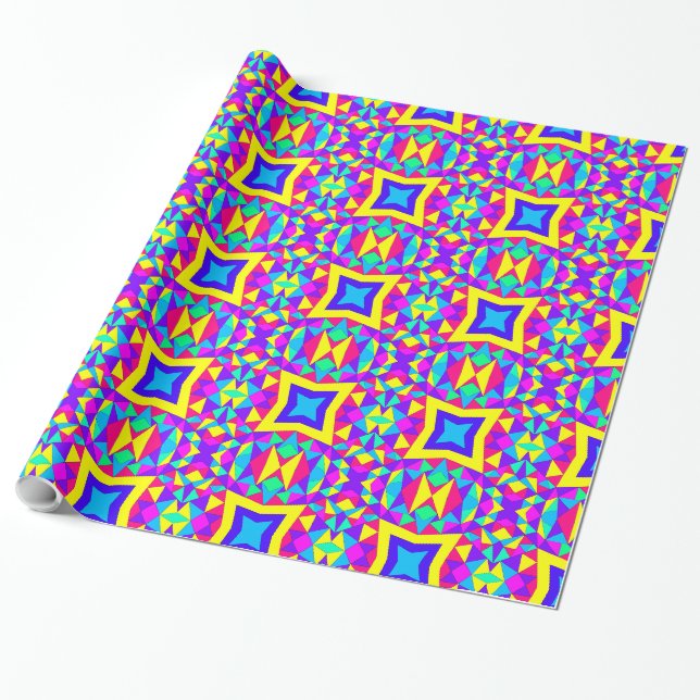 Färgschaos 56 presentpapper (Utrullad)