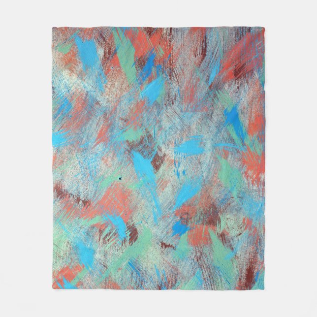 Färgserie: abstraktens bakgrund struktur. fleecefilt (Framsidan)