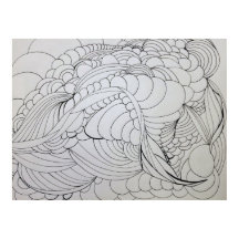 Färgsida för abstrakt