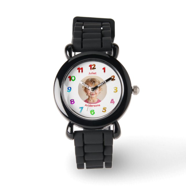Färgsiffror Kids Watch Armbandsur (Framsida)