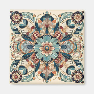 Färgskapande konstnärlig dekodesign magnet