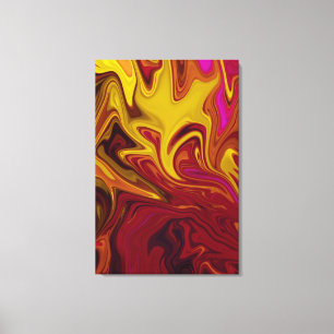 Färgskapande modern Abstrakt Art Kanvas av paste