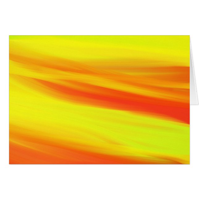 FÄRGSKÄRM HIMLAR PAINT RAINBOW ART 2 HÄLSNINGSKORT (Framsidan Horizontal)