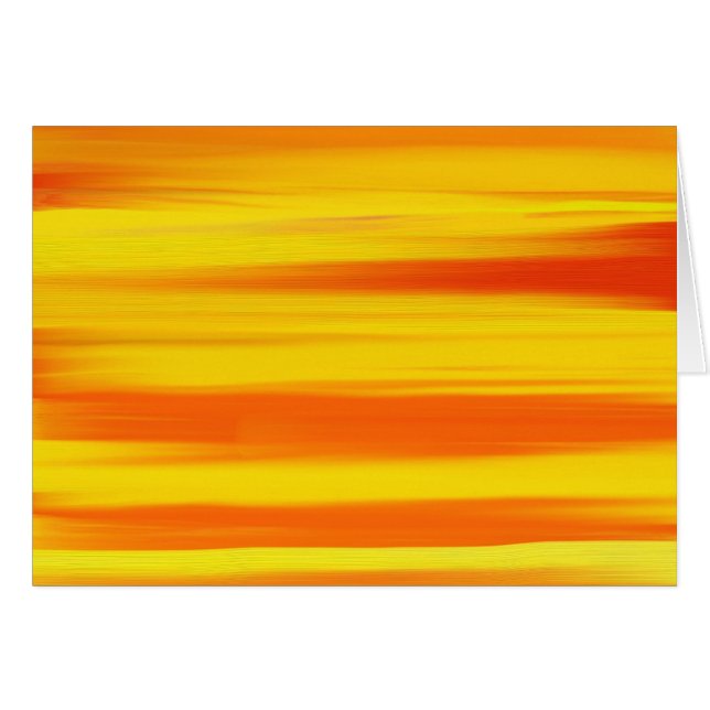FÄRGSKÄRM HIMLAR PAINT RAINBOW ART 4 HÄLSNINGSKORT (Framsidan Horizontal)