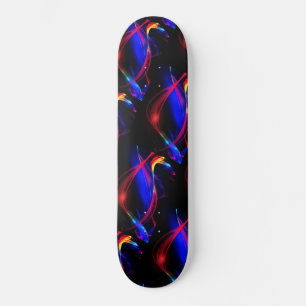 Färgskartong - Ljus Mini Skateboard Bräda 18,5 Cm