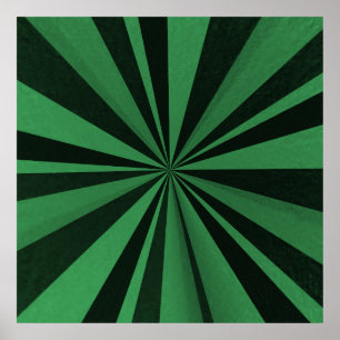 Färgskift - Grön Poster