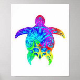 Färgsköldpadda Poster