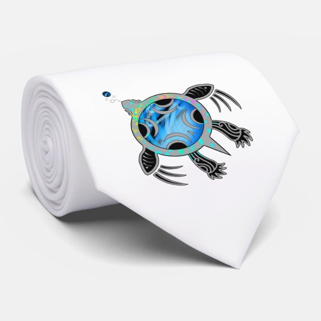 Färgsköldpadda Slips (Rullad)