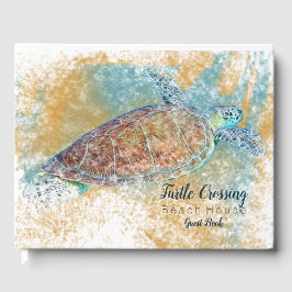 Färgsköldpadda Theckad Vacation Egendom Gästböcker