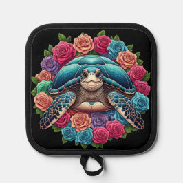 FärgsköldpaddsIllustration, omgiven av Ro