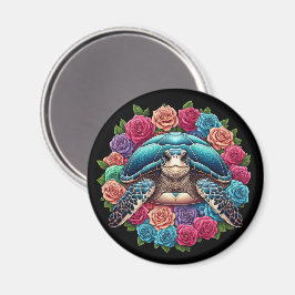 FärgsköldpaddsIllustration, omgiven av Ro Magnet