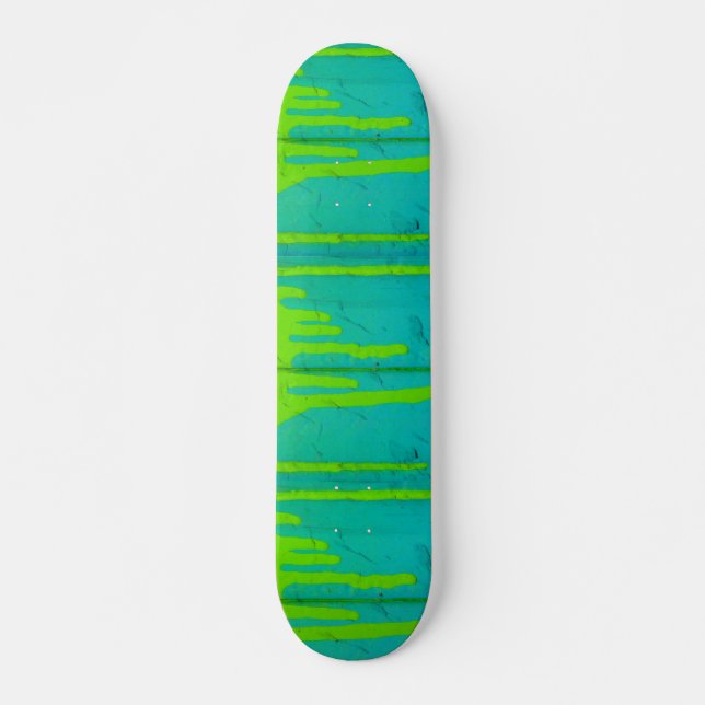 Färgsköldpaddsskateboard Mini Skateboard Bräda 18,5 Cm (Framsida)