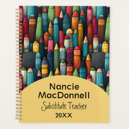 Färgskrivare Tecknad Pen Mönster