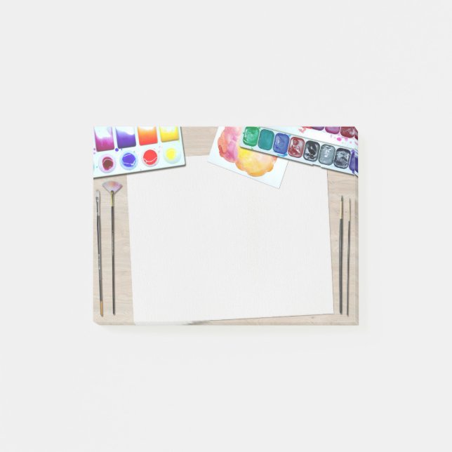 Färgskrivarens inlägg post-it block (Framsida)