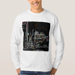 Färgskylin på Manhattan T Shirt