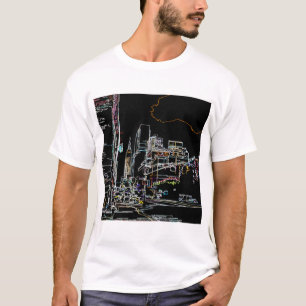Färgskylin på Manhattan T Shirt