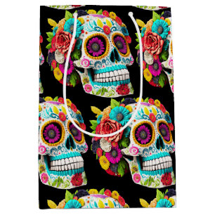 Färgsocker Skull Day of the dead Calaveras
