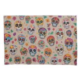 Färgsocker Skulldesign i Mönster
