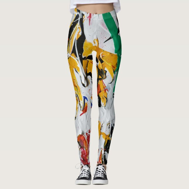 Färgspill Leggings (Framsida)