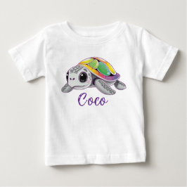 Färgsprakande Havssköldpadda T Shirt