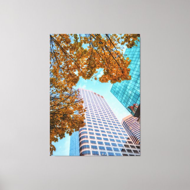 Färgstäder Canvastryck (Framsida)