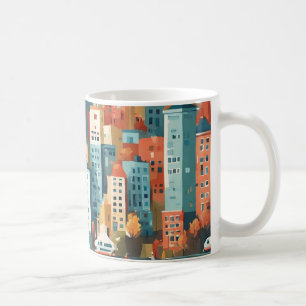 Färgstäder Kaffemugg