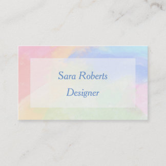 Färgstänk Visitkort
