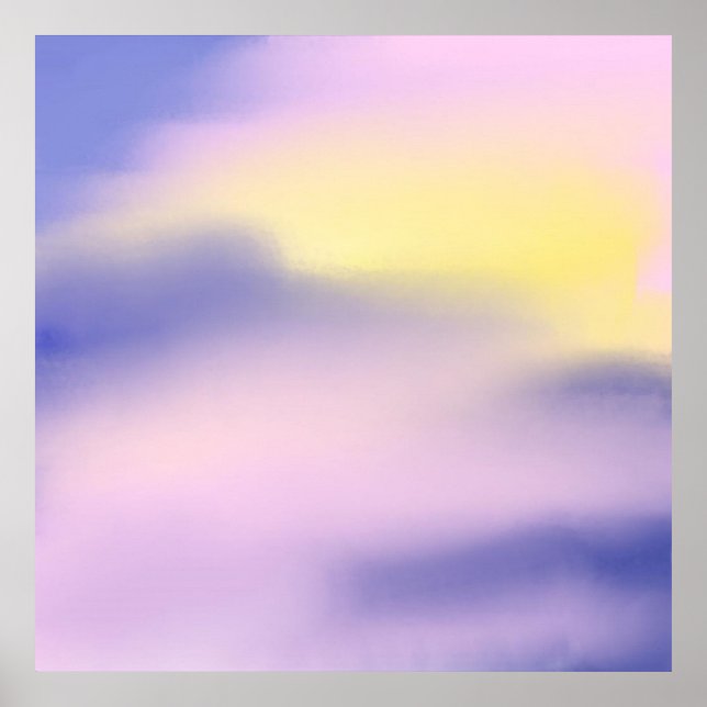 färgstark abstrakt poster (Framsidan)