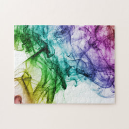 Färgstark Abstrakt Pussel