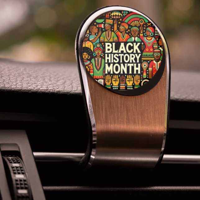 Färgstark Afro Culture Graphical Magnet (Colorful Afro Culture Graphics Magnet)