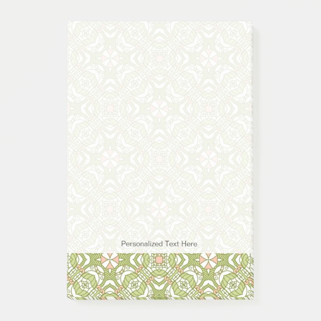 Färgstark bakgrund i mönster 2 post-it block (Framsida)