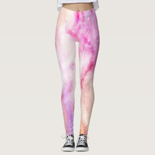 Färgstark bakgrund leggings
