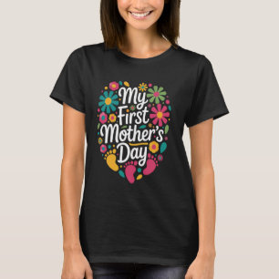 Färgstark Blommigt för speciella tillfällen T Shirt