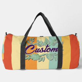 Färgstark botanisk, dynamisk textdesign