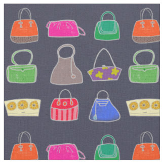 Färgstark Chic Mode Purses-mörk-bakgrund Tyg