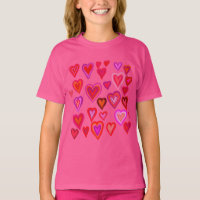 Färgstark design T-Shirt