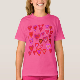 Färgstark design T-Shirt