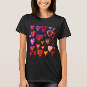 Färgstark design T-Shirt