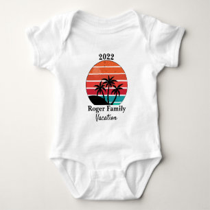 Färgstark familjerättslig Vacation T-Shirt