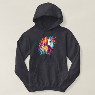 Färgstark Fantasy Unicorn Graphic T-Shirt