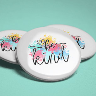 Färgstark färg av typen Kind Paint Stänk Knapp